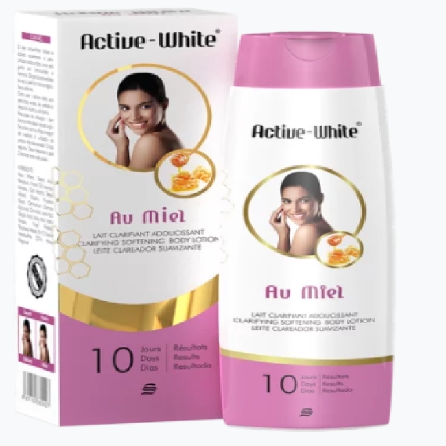 Lait clarifiant ACTIVE WHITE (Au miel) - 250 ml