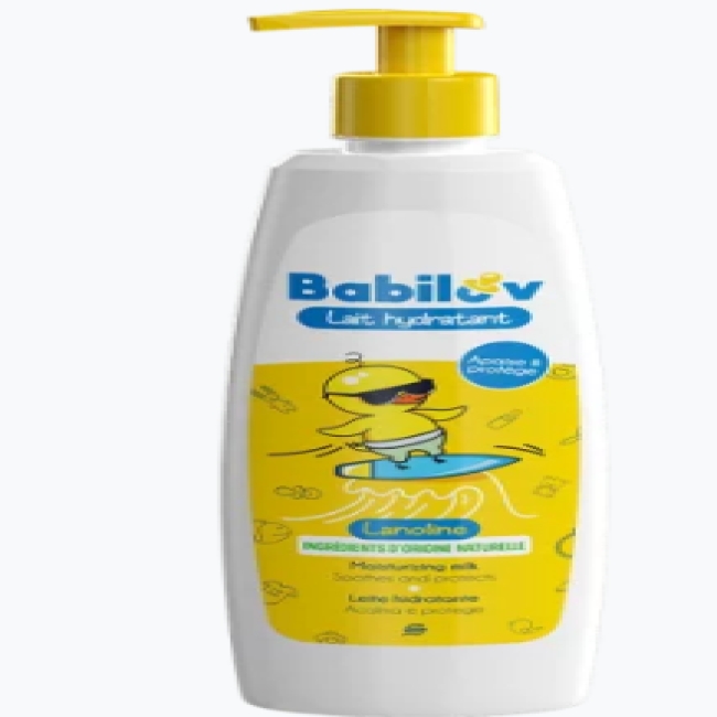 Lait hydratant pour b&eacute;b&eacute; et enfant BABILOV - 500 ml