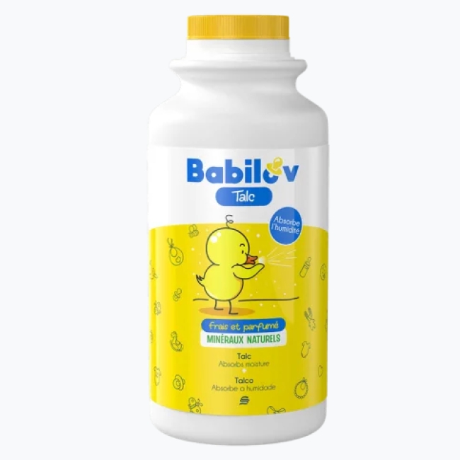 Talc pour b&eacute;b&eacute; et enfant BABILOV - 300 g