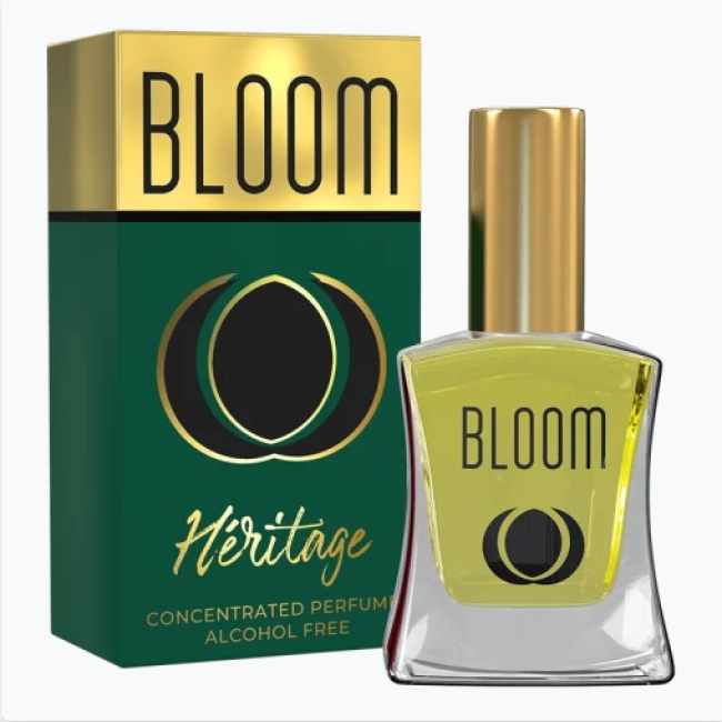 Parfum sans alcool pour femme BLOOM (H&eacute;ritage) - 6 ml