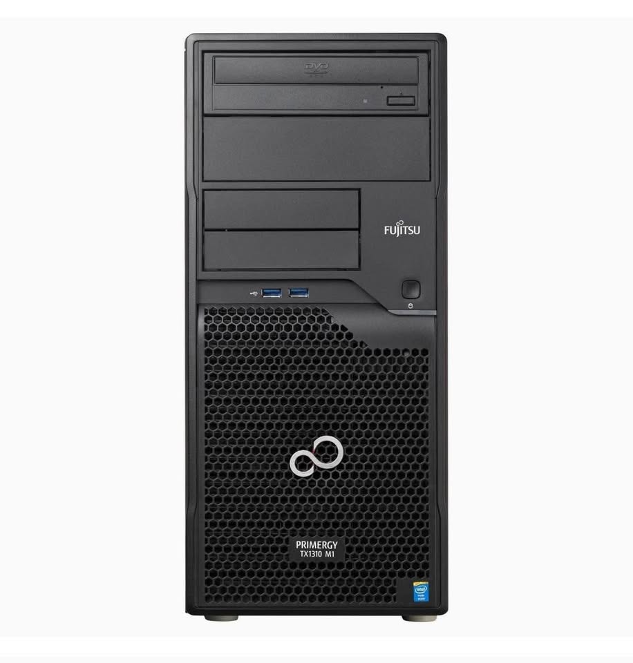 Fujitsu PRIMERGY TX1310 M3 serveur 2000 Go Tower Famille Intel, Xeon, E3 3,3 GHz 8 Go DDR4-SDRAM 250 W