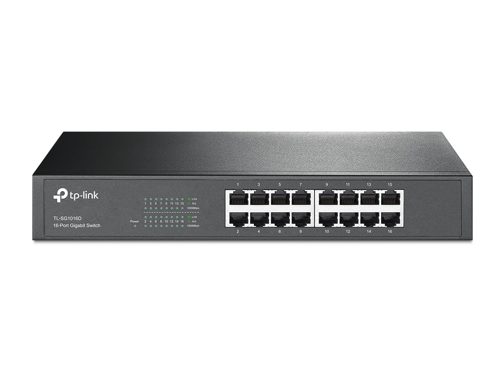 TP Link Switch Gigabit TP-Link TL-SG1016D 16-Ports