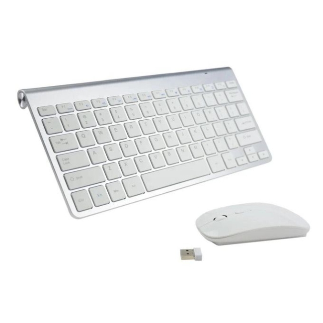 Clavier Ultra Fin sans fil + Souris combinée 2.4G