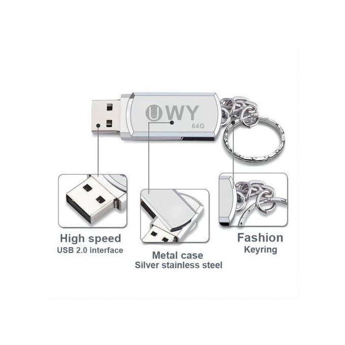 Clé USB - 128GB - Argent