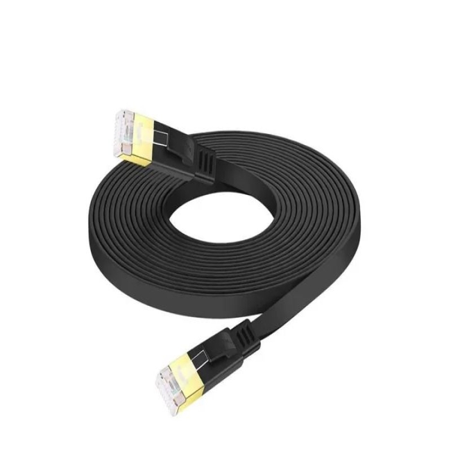 C&acirc;ble r&eacute;seaux, Ethernet, RJ45, CAT7, Blind&eacute;, 10 m, Serti