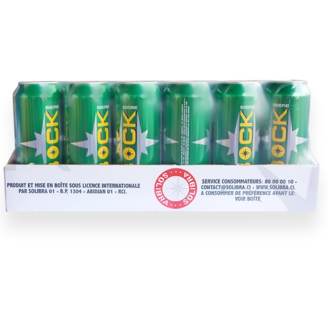 BOCK canette 50 cl (carton de 24)